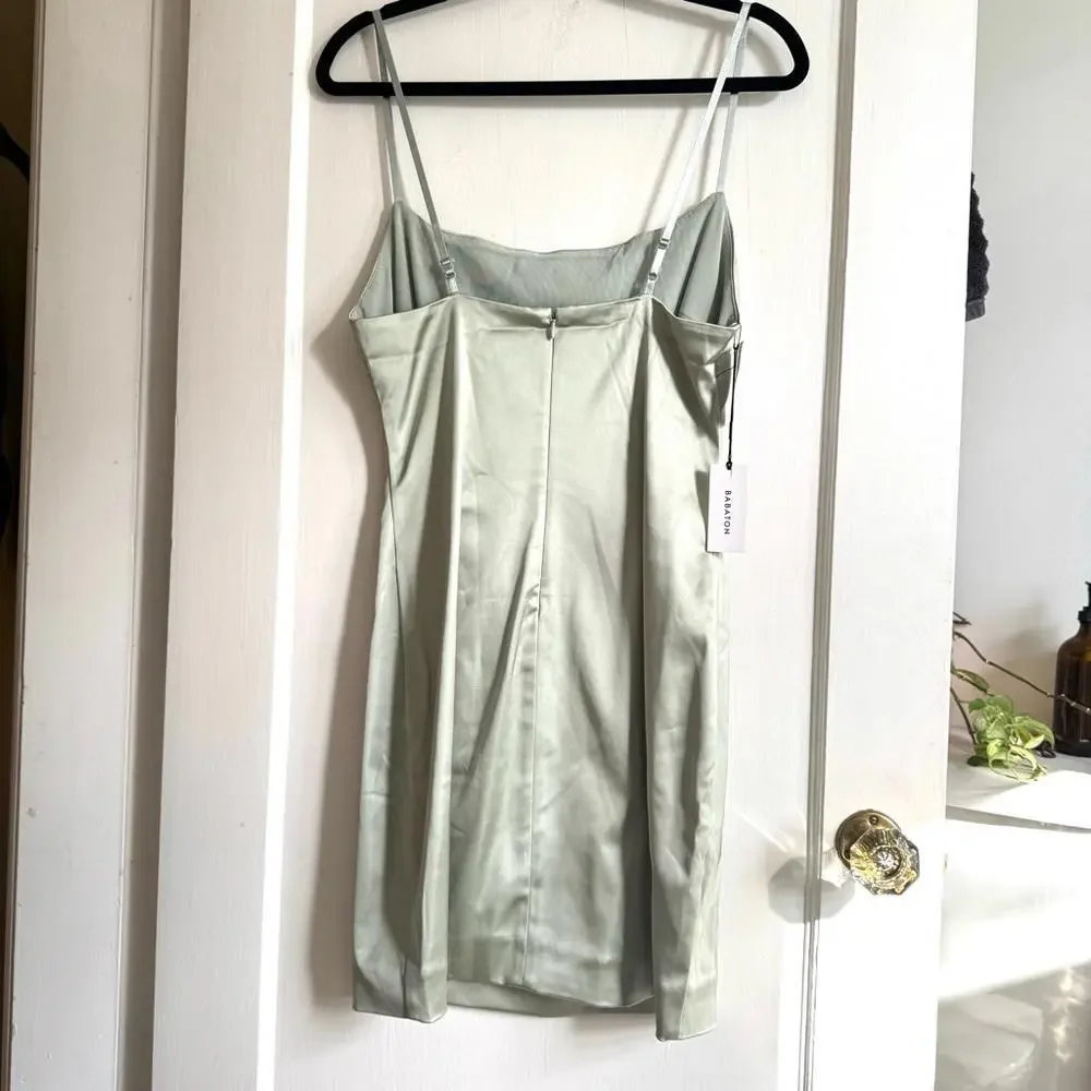 Aritiza Ten by Babaton Passion Mini Satin Slip Dress - Picture 8 of 8